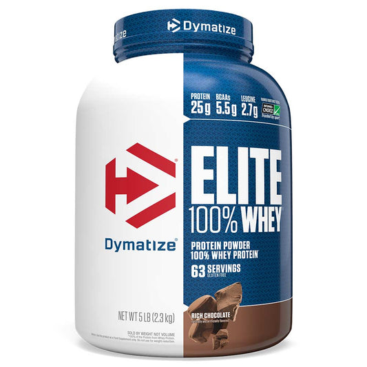 Dymatize Elite 100% whey protein rich chocolate